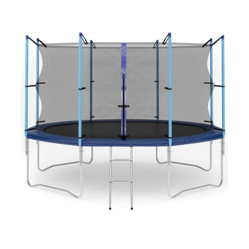 Купить Батут  Hop-Sport 14FT 427 см blue с внутренней сеткой в Киеве - фото №1